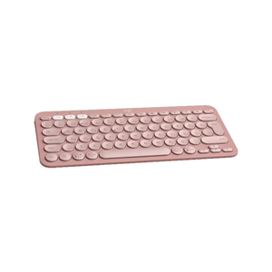 LOGITECH K380S, Pebble Keys 2, Rose, 920-011861, Bluetooth, Türkçe, Q, Multimedya, Mini Klavye