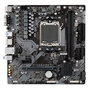 GIGABYTE A620M-S2H, rev.1.2, 6400MHz, 2xDDR5, 1x M.2, D-SUB, HDMI, DP, AM5 Soket Anakart