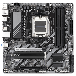 GIGABYTE B850M DS3H, 4xDDR5, 2xM.2, 2xDP, HDMI, Type-C, AM5 Soket GAMING Anakart