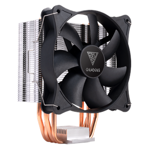 GAMDIAS BOREAS E1-410 MONO, 120mm, CPU Kule Tipi Hava Soğutma, Doğrudan Temas Teknolojisine Sahip 4 adet Gelişmiş Bakır Isı Borusu (AMD AM4 ve INTEL Tüm işlemciler ile uyumlu)