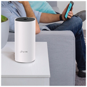 TP-LINK DECO E4, AC1200, Tekli Mesh, 1200Mbps, Dual Band, 2Port Megabit Lan, 140m2 Çekim Alanı, Router, Geniş Alan İnternet Ağı Sağlayıcısı