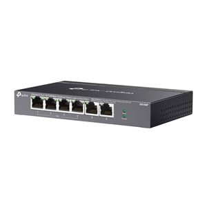 OMADA DS106P, 6 Port Megabit, 4 Port Megabit PoE+, 67W, Yönetilemez, Masaüstü Metal Kasa Sessiz Switch