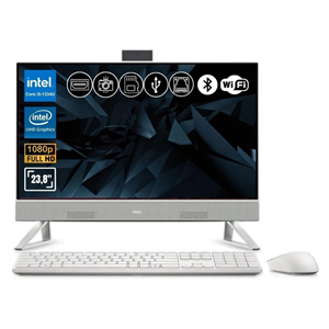 DELL AIO 24 EC242501020UBU, i5-1334U, 23,8" FHD Ekran, 16Gb DDR5 Ram, 512Gb SSD, Wi-Fi, Type-C, Paylaşımlı Ekran Kartı, Free Dos, All In One PC