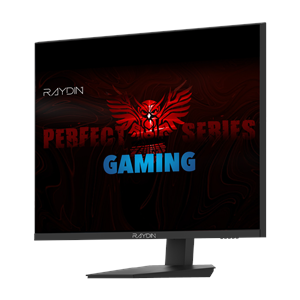 RAYDIN EG32EQI-180HZ, 31.5", 1ms, 180Hz, 2K Quad HD, 350 nits, HD, 2xHDMI, DP, Hoparlör, IPS LED, Flat, Frameless, FreeSync Gaming Monitör