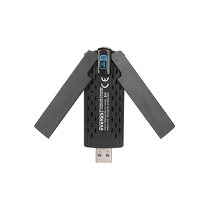 EVEREST EWA1800, 1800Mbp, 2.4Ghz ve 5Ghz Dual Band, WIFI 6, 2x3.5dbi Anten, USB3.0, WIRELESS ETHERNET