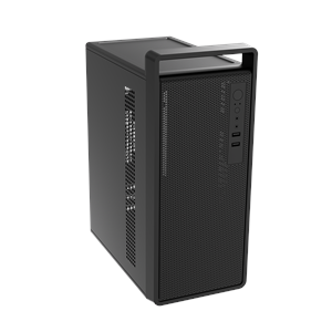 FRISBY FC-2740B, 1x80mm Fan, Siyah, 300W, USB 2.0, mATX, Mini Tower, Kulplu Kurumsal KASA