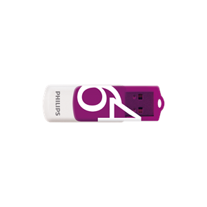 PHILIPS FM64FD05B, 64GB, USB 2.0, Vivid, Mor, Flash Disk