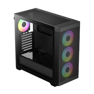 GAMDIAS ATHENA M3, 850W, 80+ Bronze, Tempered Glass, Type-C, Mesh Ön Panel, ARGB, ATX, GAMING KASA