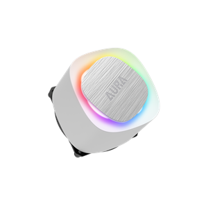 GAMDIAS AURA GL360 V2 WH, White Edition, 360mm, RGB, 3 Fanlı, CPU Sıvı Soğutma