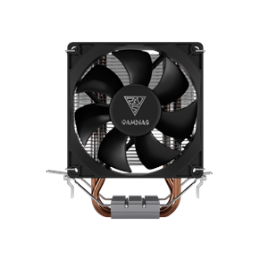 GAMDIAS BOREAS E1-210 MONO, 92mm, CPU Kule Tipi Hava Soğutma, Doğrudan Temas Teknolojisine Sahip 2 adet Gelişmiş Bakır Isı Borusu (AMD AM5 ve INTEL Tüm işlemciler ile uyumlu)