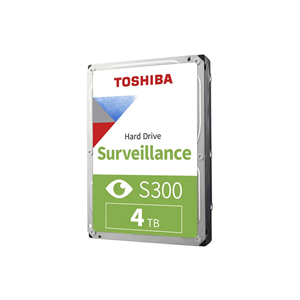 TOSHIBA S300, HDWT840UZSVA, 3.5", 4TB, 256Mb 5400 Rpm, 7/24 Güvenlik HDD (Türkiye Distribütörü Garantili)