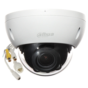 DAHUA IPC-HDBW2441R-ZAS-27135, 4Mpix, 2,7-13,5mm Motorize Lens, H265+,Starlight, 40Mt Gece Görüşü, Dahili Mikrofon, IP67, PoE Dome IP Kamera