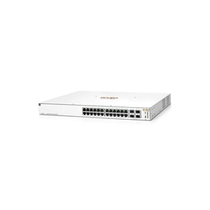 HP Aruba Instant On, JL684B, 1930-24G, 24Port, GigaBit, PoE 370W, 4 Port Gigabit SFP, Yönetilebilir, Rack Mount Switch