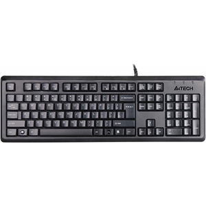 A4 TECH KR-92, Siyah, USB Kablolu, Türkçe Q, Multimedya, Klavye