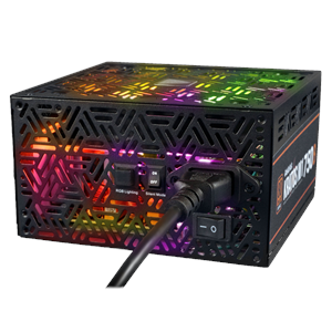 GAMDIAS KRATOS M1-750B, 750W, 80+ Bronze, Aktif PFC, RGB, GAMING, ATX, Power Supply (PSU)