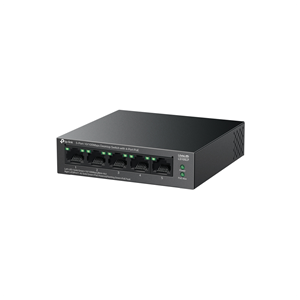 TP-LINK LS105LP, Green Tech, 5 Port, MegaBit, 4 Port PoE 41W, Metal Kasa, Yönetilemez, Masaüstü Switch