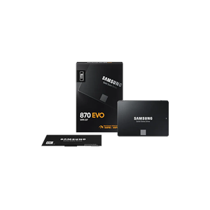 SAMSUNG MZ-77E1T0BW 870 EVO 1TB 560/530, 2,5" SATA SSD (Türkiye Distribütörü Garantili)
