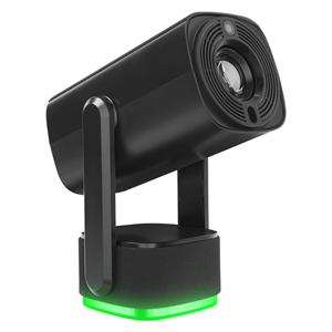 EVEREST PJ08, Siyah, 5200 Lümen, 1280x720, 1xHDMI, 1xUSB, WiFi, Bluetooth, 30.000 Saat Led Ömrü, 6W Speaker, 5200mAh Batarya, Taşınabilir, Android 11, 4K Destekli Projeksiyon Cihazı