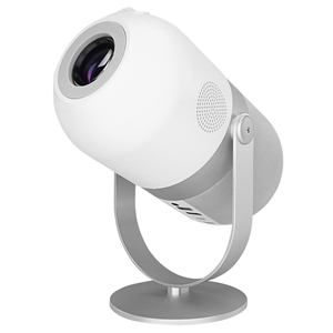EVEREST PJ09, Beyaz, 4500 Lümen, 1280X720, 1xType-C, 1xHDMI, 1xUSB, WiFi, Bluetooth, 50.000 Saat Led Ömrü, 3W Speaker, Android 9.0, FULL HD Projeksiyon Cihazı