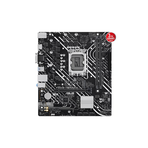 ASUS PRIME H610M-D, 2xDDR5, M.2, D-SUB, HDMI, RS232 Port, 12-13.14.Nesil, LGA1700 Soket, Anakart
