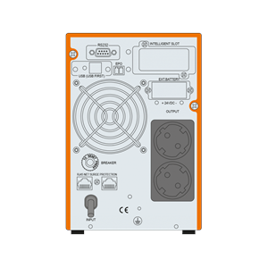 MAKELSAN Powerpack SE 1 KVA Online UPS(2x7A Akü)