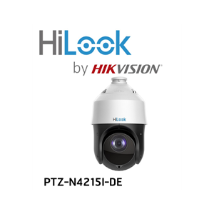 HILOOK PTZ-N4215I-DE, 2Mpix, 5-75mm Motorize Lens, 15X Optik Zoom, 100Mt Gece Görüşü, SD Kart, PoE, Ses Giriş Çıkış, H265+, Speed Dome, PTZ IP Kamera (Ayak Dahil)
