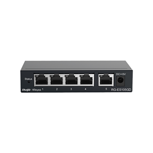 RUIJIE REYEE RG-ES105GD 5 Port GigaBit Switch Metal Kasa