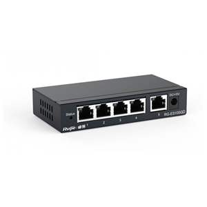 RUIJIE REYEE RG-ES105GD 5 Port GigaBit Switch Metal Kasa