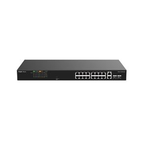 RUIJIE REYEE RG-ES118FGS-LP 18 Port, 16 Port Megabit PoE, 120W, 2 Port Gigabit COMBO, Switch Metal Kasa
