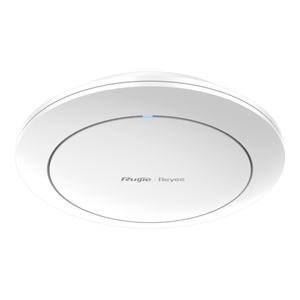 RUIJIE Reyee RG-RAP2266, AX3000, 1Port GigaBit, 2974Mbps, Dual Band, Wifi 6, PoE, Tavan Tipi, Reyee Mesh, Access Point