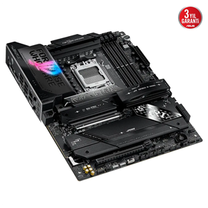 ASUS ROG STRIX X870E-E GAMING WIFI, 4xDDR5, 5xM.2, HDMI, DP, Type-C, PCIe 5.0, 2xWi-Fi 7, Bluetooth v5.4, AM5 Soket GAMING Anakart