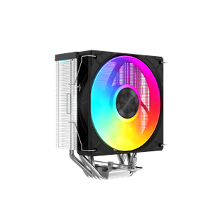 SAMA A40L, Black, 1x120mm ARGB Fan, Kule Tipi Hava Soğutma, 4 adet Gelişmiş Kompozit Isı Borusu, CPU Fan (AMD ve INTEL Tüm işlemciler ile uyumlu)