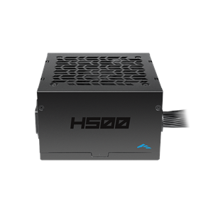 SAMA H500, 500W, Black, 80 Plus, Aktif PFC, Siyah, GAMING, ATX, Power Supply (PSU)