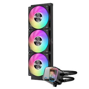 SAMA L70-360BK, Black, 360mm, 3x120mm ARGB Fan, CPU Sıvı Soğutma