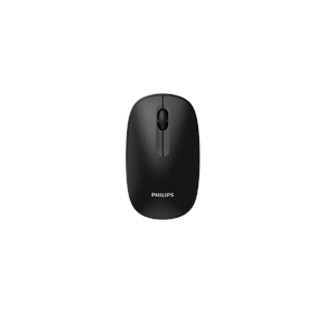 PHILIPS SPK7318B, Siyah, USB Nano 2,4Gh Kablosuz, 1600dpi, Optic, Sessiz Click, 3 Tuşlu, Mouse