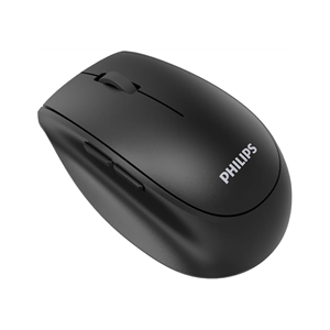PHILIPS SPK7627B, Siyah, USB Nano 2,4Gh ve Bluetooth Kablosuz, 1600dpi, Optic, 5 Tuşlu, Şarj Edilebilir, Sessiz Click, Mouse