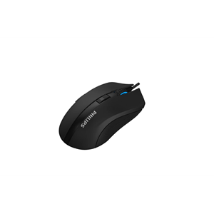 PHILIPS SPK9304B, Siyah, RGB Led Aydınlatma, USB Kablolu, 6400dpi, GAMING Optik Mouse