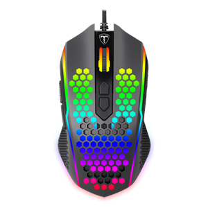T-DAGGER T-TGM310-LIT, Imperial Lite, RGB Backlight, 8 Programlanabilir Buton, USB Kablolu, 10.00DPI, Gaming Mouse