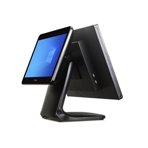 Tiwox TP-7610-D, Intel i7 10.Nesil, 18.5" Ekran, 8GB Ram, 128GB M.2 SSD, Endüstriyel, Dokunmatik Pos PC (çift ekran)