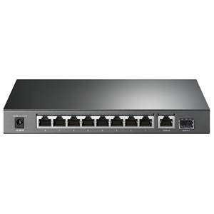 TP-LINK TL-SG1210P, 8 Port, Gigabit, PoE 63W, 1 Port SFP, Yönetilemez, Metal Kasa, Masaüstü Switch