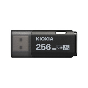 KIOXIA U301K 256GB USB 3.2 Gen1 TransMemory Flash Disk (Siyah)