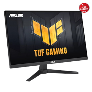 ASUS TUF GAMING VG249QE5A 23,8" 1ms, 146Hz, Full HD, DP, HDMI, Hoparlör, Fast IPS LED, ELMB Sync Premium, GAMING Monitör