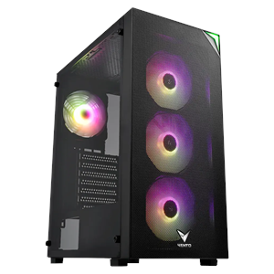 VENTO VG4200S, 850W, 80 Plus, Siyah, Temperli Cam, RGB, ATX, Tower, GAMING KASA
