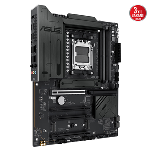 ASUS X870 MAX GAMING WIFI7, 4xDDR5, 3x M2, HDMI, DP, Type-C, Wi-Fi 7, Bluetooth v5.3, AM5 Soket GAMING Anakart