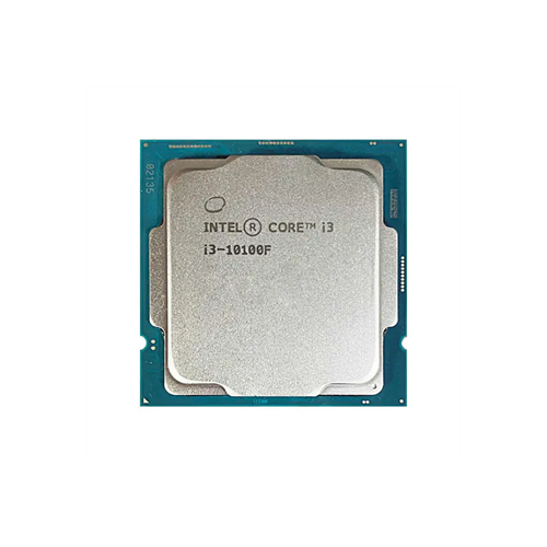 INTEL i3-10100F 4 Core, 3.60Ghz, 6Mb, 65W, LGA1200,10.Nesil, Tray, (Dahili Grafik YOK, Fan YOK)