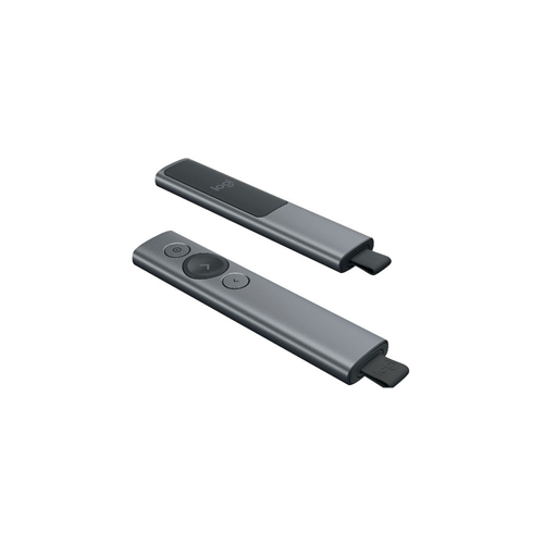 LOGITECH 910-004861, Spotlight Wireless Presenter, Sunum Cihazı (Gri)