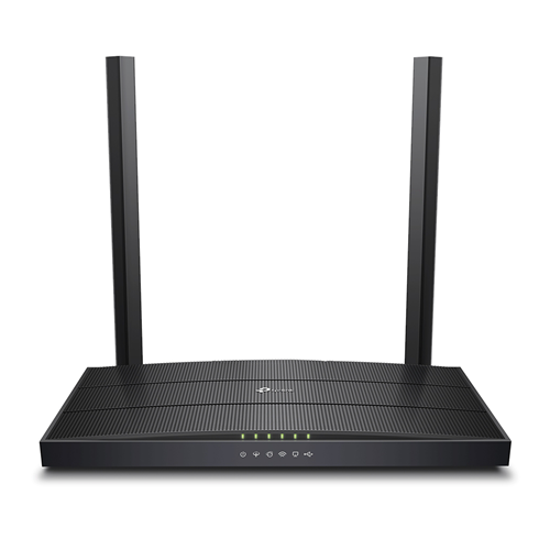 TP-LINK ARCHER VR400 V3, AC1200, 4 Port, Dual Band Wifi, 1200Mbps, 2×Anten, 3G-4G USB Desteği, VDSL2, ADSL2+ MODEM