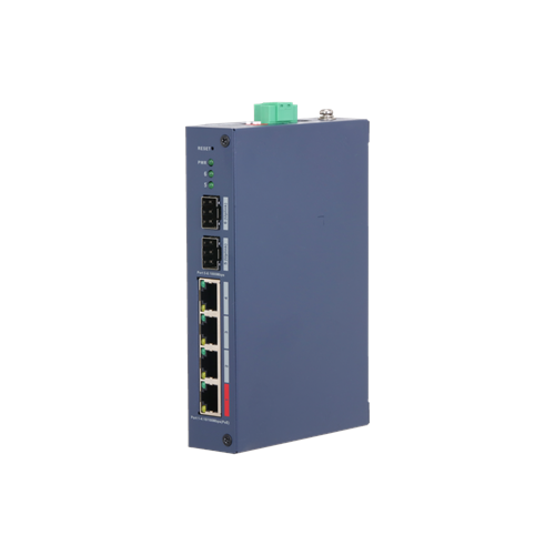 DAHUA CHS4206-4ET-90, 4 Port, Megabit, PoE 90W, 2 Port SFP, Cloud Yönetilebilir, Switch
