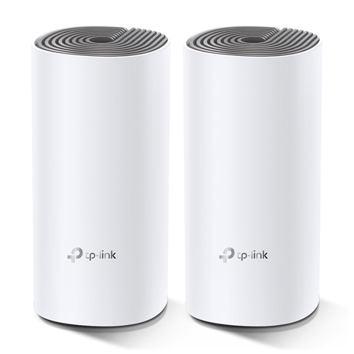 TP-LINK DECO-E4, AC1200, İkili Mesh, 1200Mbps, Dual Band, 2Port Megabit Lan, 260m2 Çekim Alanı, Router, Geniş Alan İnternet Ağı Sağlayıcısı