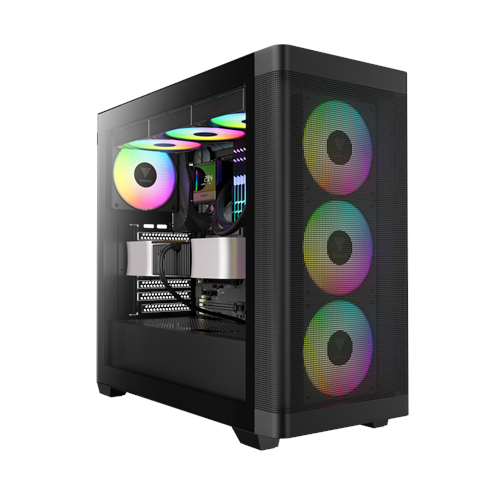 GAMDIAS ATHENA M3, 1600W, Tempered Glass, Type-C, Mesh Ön Panel, ARGB, ATX, Professional GAMING KASA